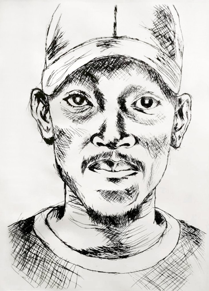 Nkosinathi Mkhonza - Self-portrait